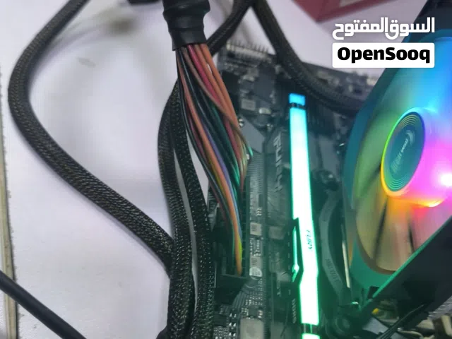 بورد ddr5 مع معالج i3 جيل 12  مع رام 16 rgb