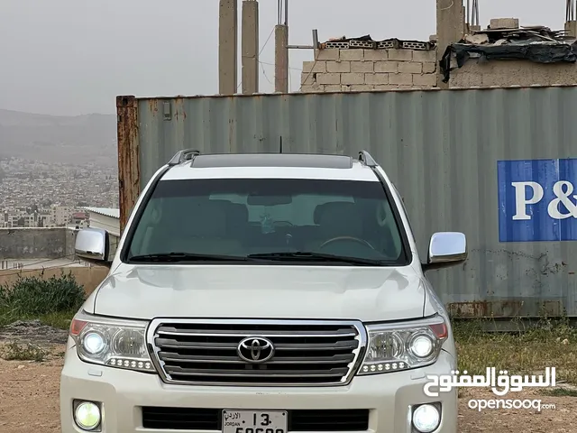 للبيع تويوتا لاندكروزر موديل 2008 محول كامل 2015 V8فحص كامل بسعر مغري