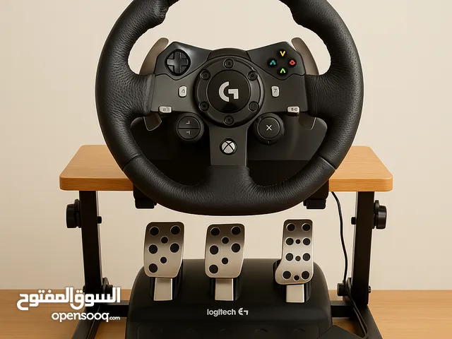 . Logitech g920 Steering wheel. With stand. Used. With original cables. Good condition.