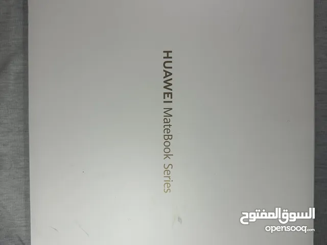 لابتوب هواوي كور اي 5 رام 8 و 265 سعة SSD شاشة 14 دقتها 2K اللون رصاصي نظيف جداً وبكامل الأغراض