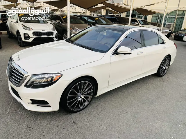 مرسيدس S550 وارد امريكي 2017 سيارة صبغ وكالة نظيفه جدا