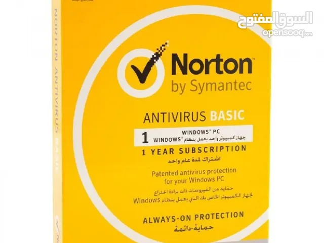 Norton Antivirus Basic 1 Device برنامج نورتون