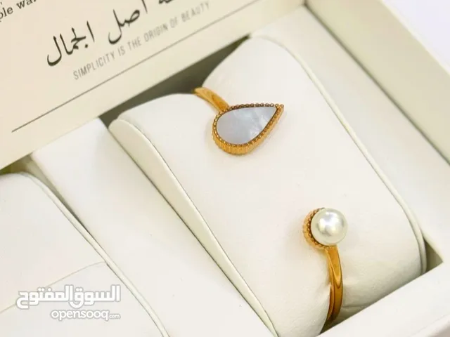 BANGLE PEARL ROSE GOLD