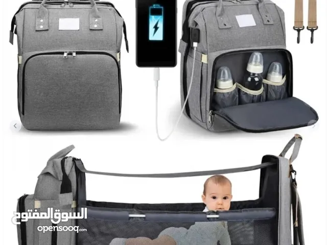 حقيبة_ظهر_الأم_مع_سرير_للأطفال 2×1