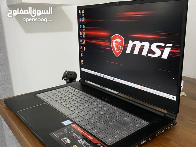 لابتوب MSI GS65 للبيع (الابتوب يشمله عرض خاص)