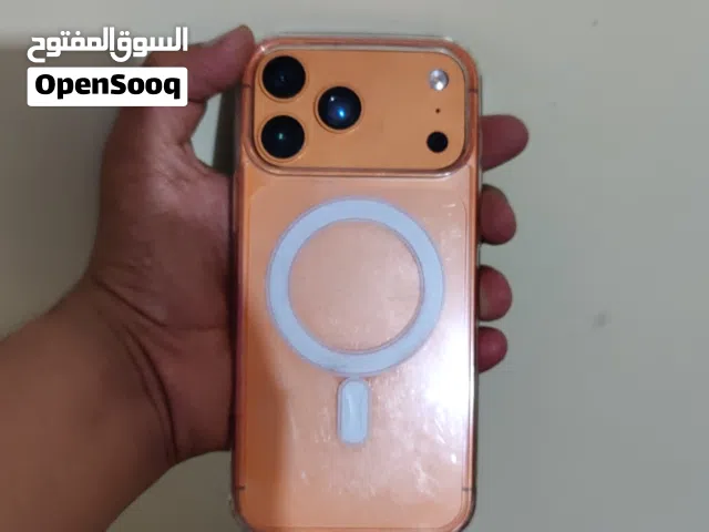 ايفون 17 برو ماكس كوبي بكرتونه للبيع مستعجل 58 الف يمني فقط