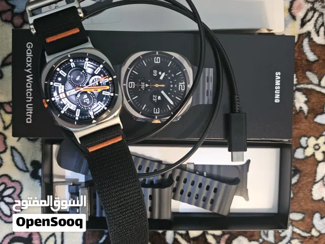 Galaxy watch ultra47mm titanium silver with gps wifi LTE .. brand new international version with NFC