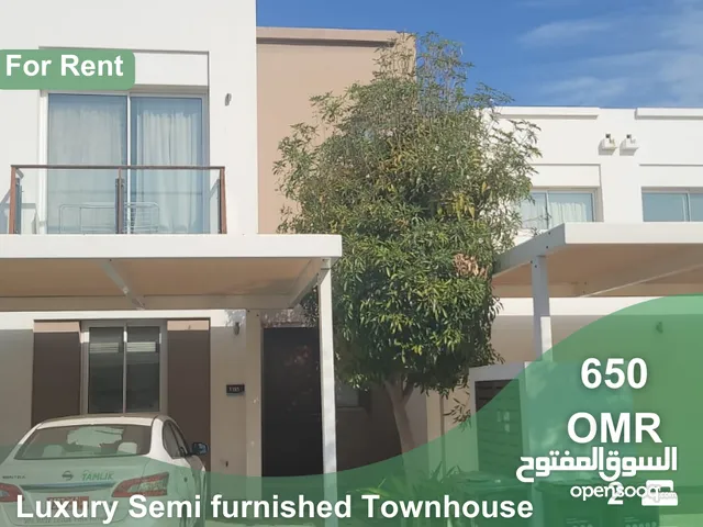 Luxury Semi furnished Townhouse for Rent in Al Mouj REF 297GB