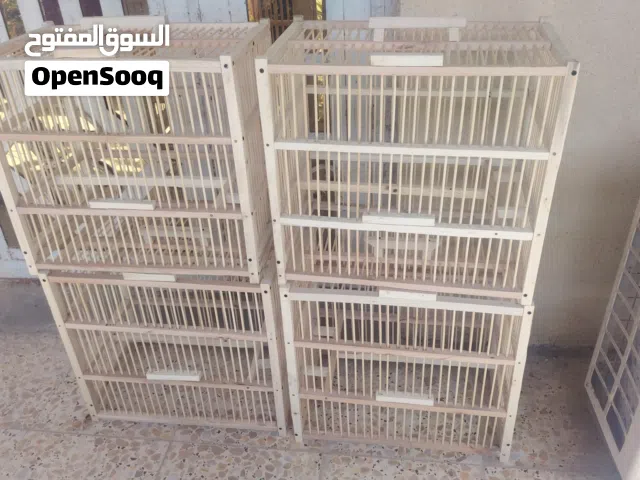 السلام عليكم يوجد لدينا اقفاص بلابل للبيع قياسات ارتفاع 50 ولواجه50 ولنزال 30