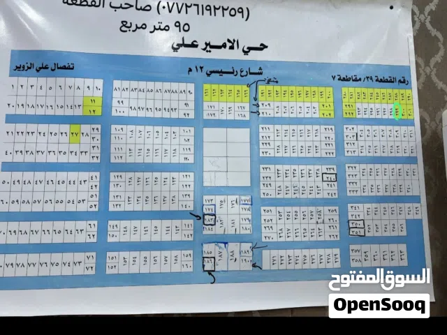 قطعة ارض زراعي مساحة 95 النزال 19 والعرض 6