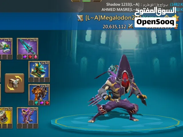 حساب لوردس موبايل T5 للبيع