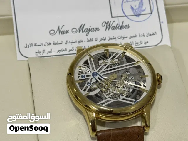 ساعات شركة ( نور مجان ) العمانية، مع ضمان. noor majan company watches and comes with warranty