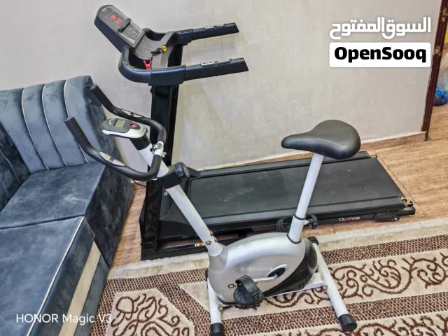 جهاز مشي مع دراجة ثابته للبيع