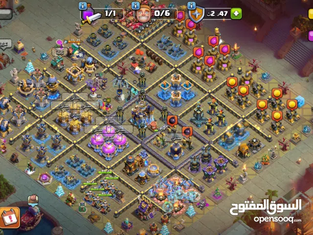 كلاش اوف كلانس تاون 18 ماكس