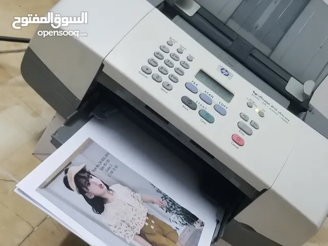 طابعة ملونة مع سكانر وفاكس وحبر فل بس 100 شيقل !