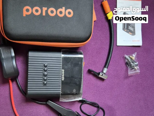 مشغل السيارة وتعبئة الاطارات من Porodo بسعة 8800 mAh