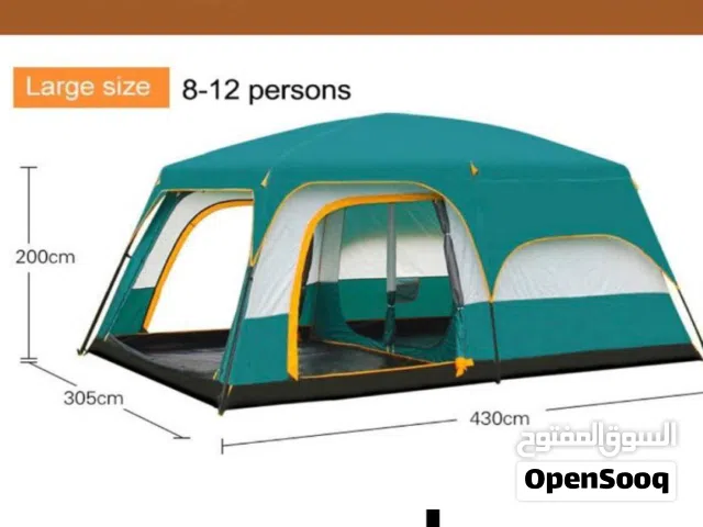 خيمة ل 8-12 شخص camp / tent