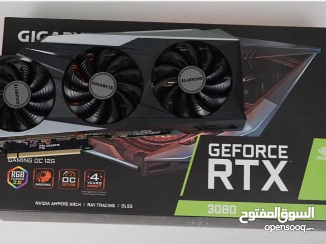 Gigabyte Geforce RTX 3080 للبيع متبرشم (العنوان)