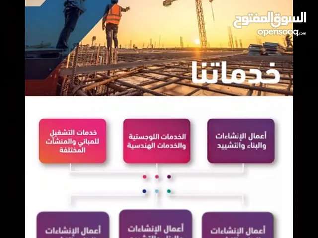 شركة مقاولات. أعمال الإنشاءات والبناء والتشييد
