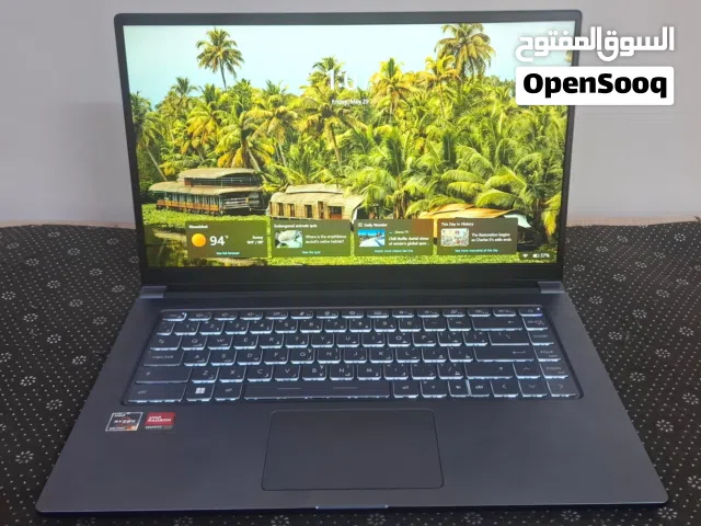 MSI Modern AMD Graphics Laptop Like New 512GB NVMe SSD 15.6" FHD Display AMD RYZEN Graphics Card