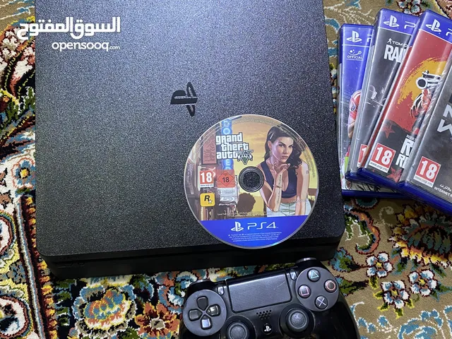 بلي 4 نظيف وكلشي مايحتاجه بس تجي وتلعب وبي العاب وهم موضح بل صورة بي حساب وداخل لحساب هم العاب وكامل