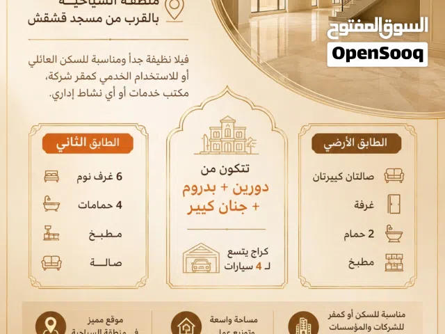 600 m2 More than 6 bedrooms Villa for Rent in Tripoli Al-Seyaheyya