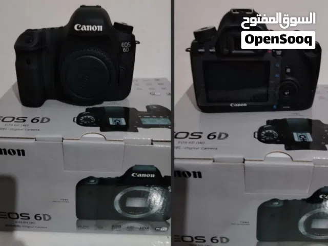 كاميرا كانون 6D mark1 جديد مسكرة نيو