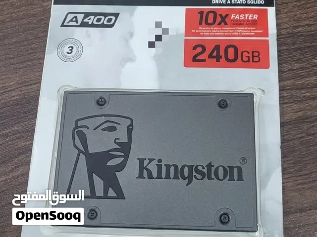 هارد ssd 240 جديد شركه كينك ستون