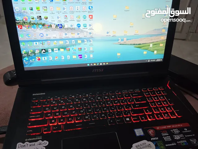 Laptop Msi GT73EVR Titan pro used