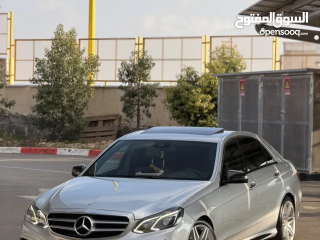 Mercedes E350d 2015 AMG بحالة الوكالة  متور 3.0 ديزل 6 سلندر