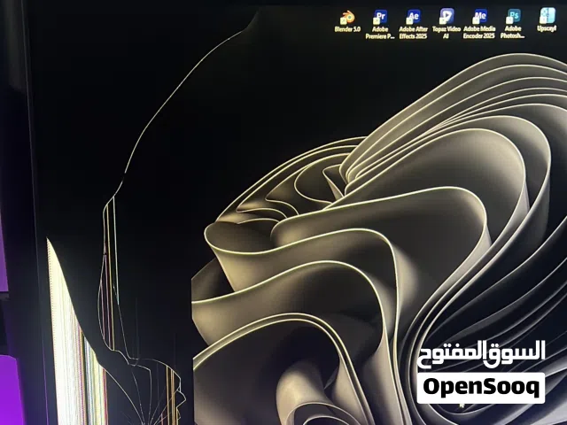 شاشة مضروبة