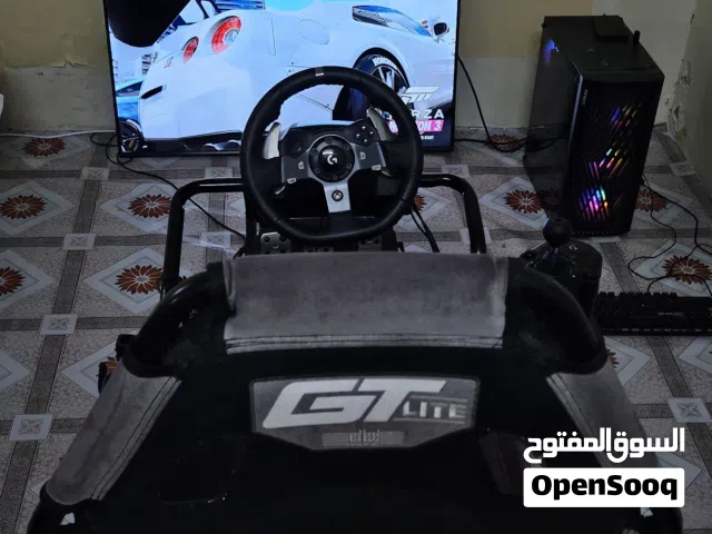 Gaming Pc With Wheel Setup