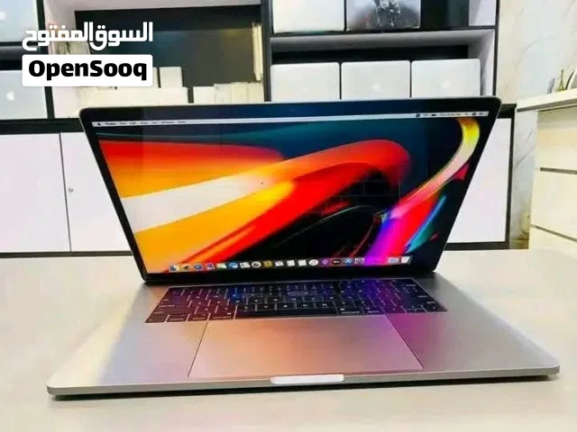 Macbook pro Core i9 32gb Storage 512 /ssd /تيرا كرتين شاشة  *Graphics      4GB of   +  graphics swit
