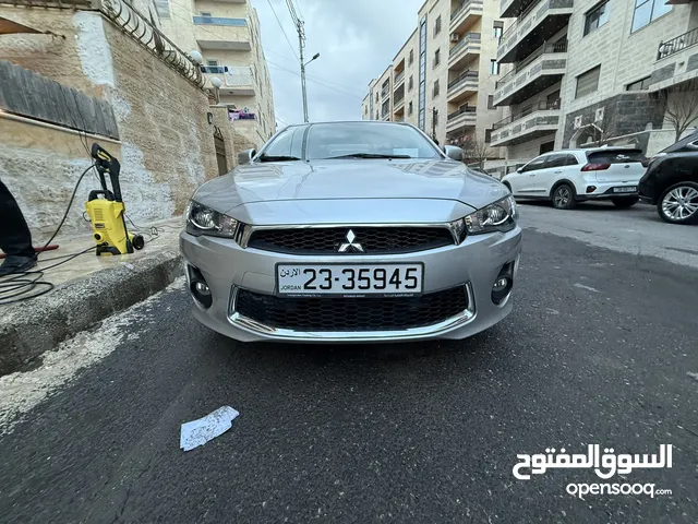 ميتسوبيشي لانسر GLS فراشة وارد الوكالة 2016 فحص كامل 7 جيد كرت أبيض ممشى قليل