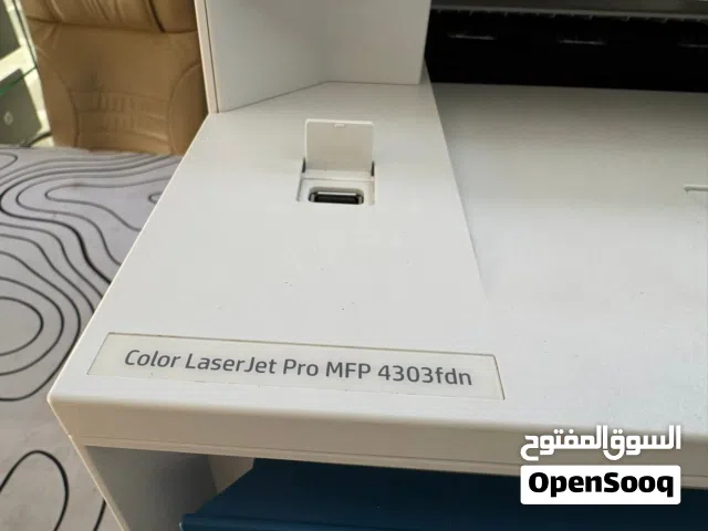 طابعه Hp color LaserJet pro 4303fdn