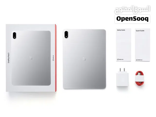 ون بلس باد 3 ايباد حجم 13.2 انش والمواصفات مكتوبه جوا