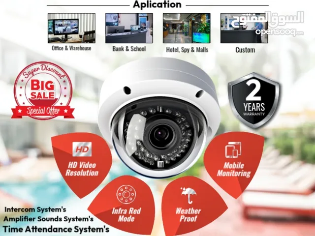 Restaurant & Home & wherehouses & Companies Cctv Surveillances Access Control System's
