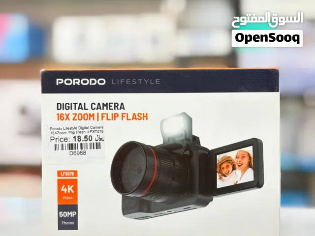 Brand New Porodo Digital Camera in Oman  Travel-Friendly