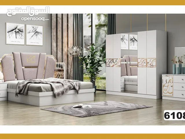 غرف نوم صيني 7 قطع روعه في الجمال شامل التركيب والدوشق مجاني