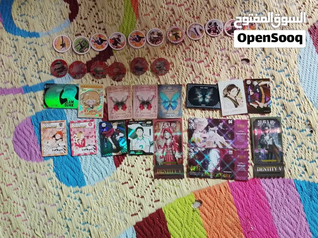 للبيع بطايق انمي