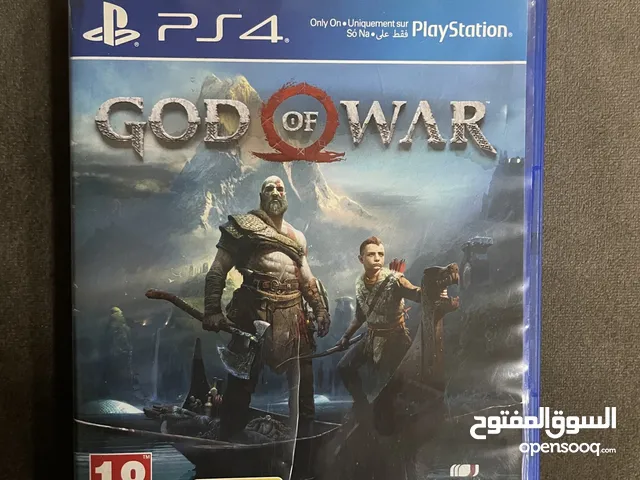 شريط god of war 2018 سوني 4