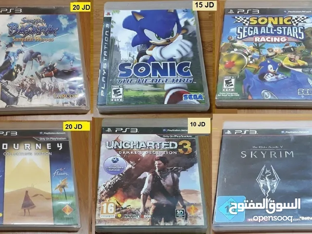 سيديات بلايستيشن 3 اجمل الالعاب Playstation 3 games موجود ايادي اصلية