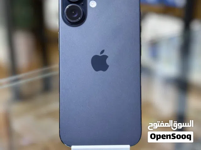 ايفون 16 عادي (128G) أسود - مش مفتوح بالضمان