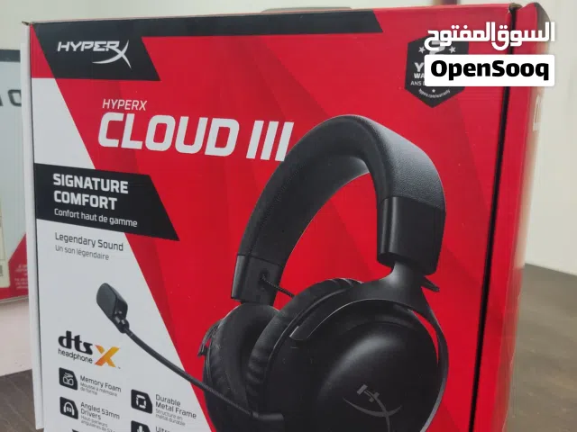 سماعة رأس محيطيه للألعاب HyperX Cloud III
