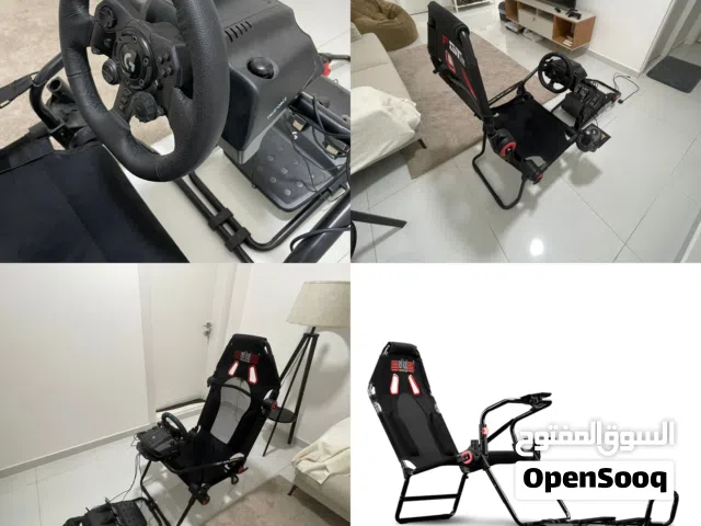 للبيع سيت أب محاكاة قيادة متكامل (Logitech G923 + كرسي Next Level Racing) بحالة ممتازة!