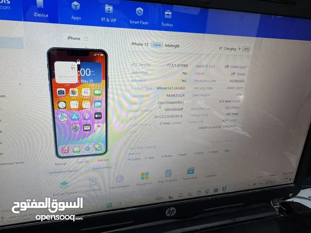 Apple iPhone 13 128 GB in Amman
