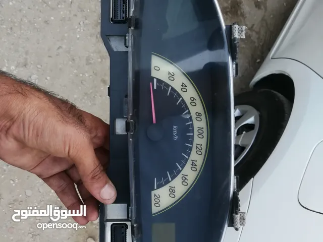 Toyota yaris speedometer