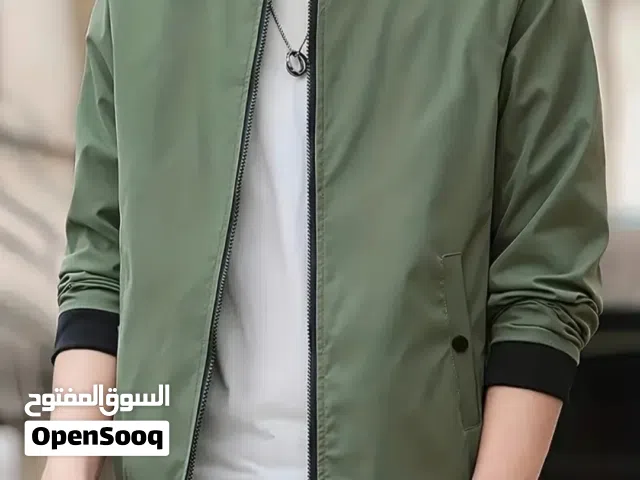 Select Men's Zip Up Casual Jacket, Lightweight  casual Jacket for Young People.