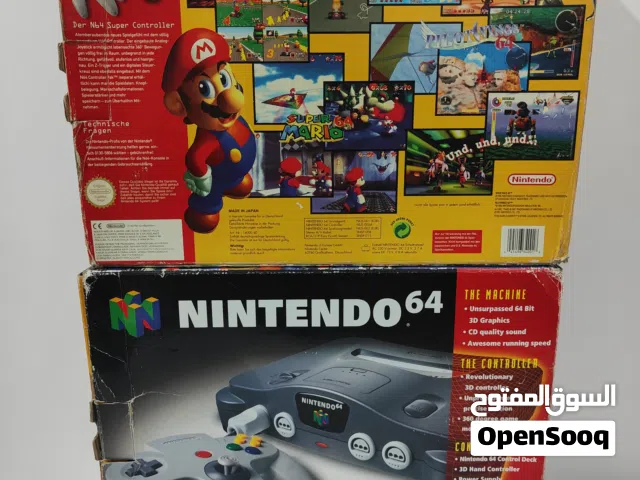 جهازين Nintendo 64 ( اقرأ الوصف )