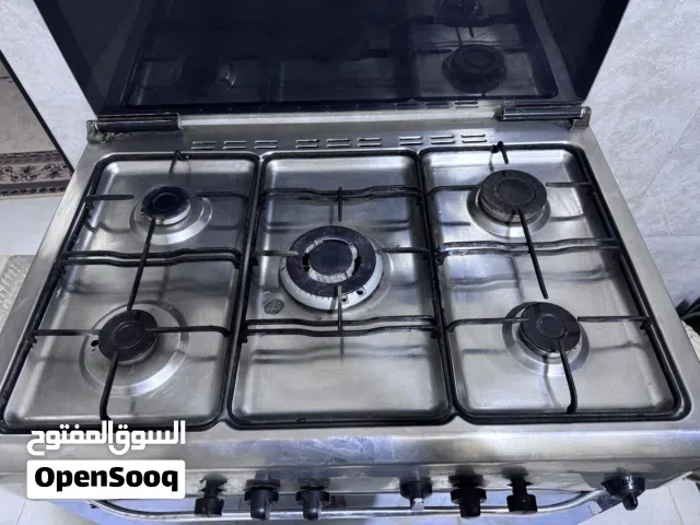 طباخ غازي كامل عيون + فرن مستخدم نظيف